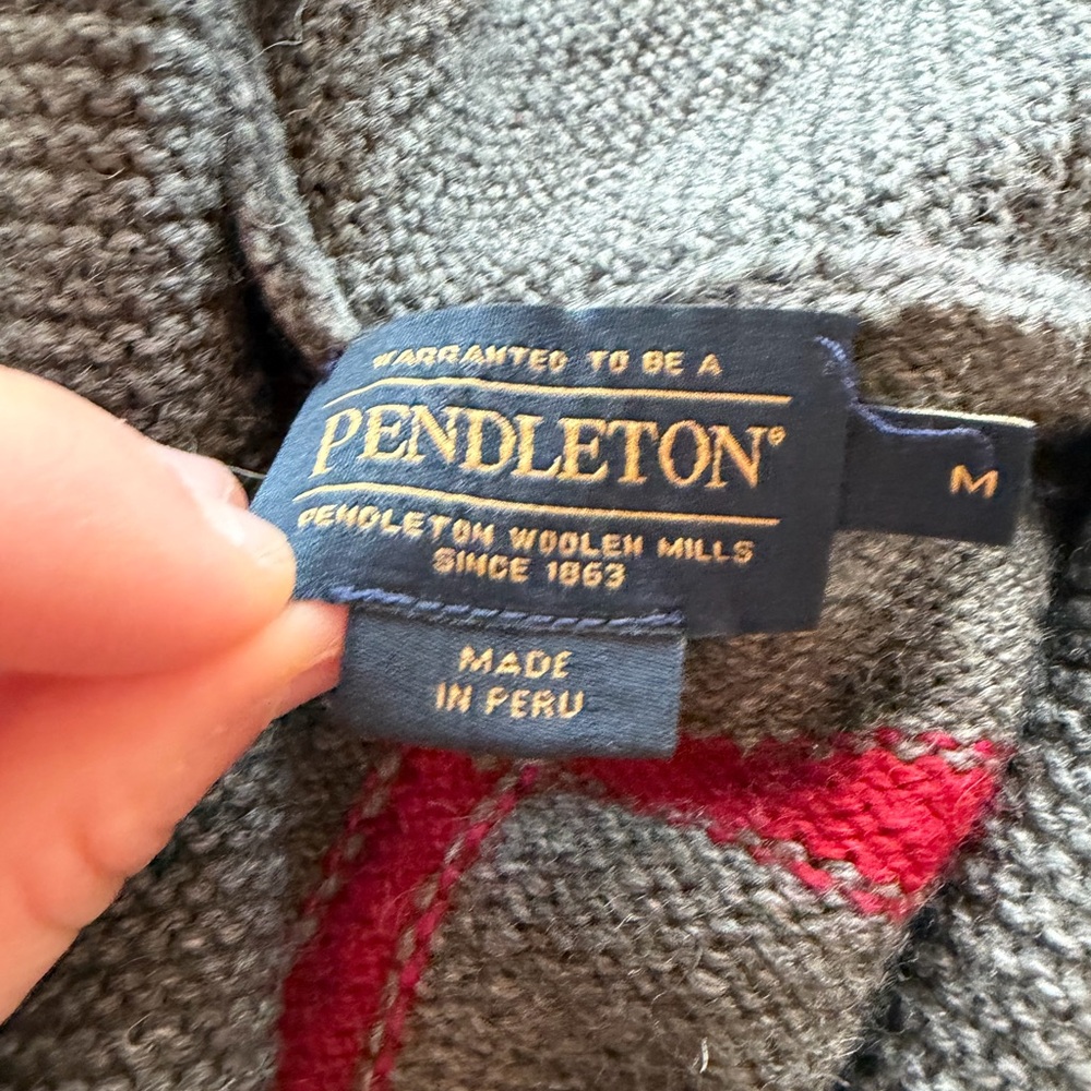 Pendleton Belted Cardigan - image 2